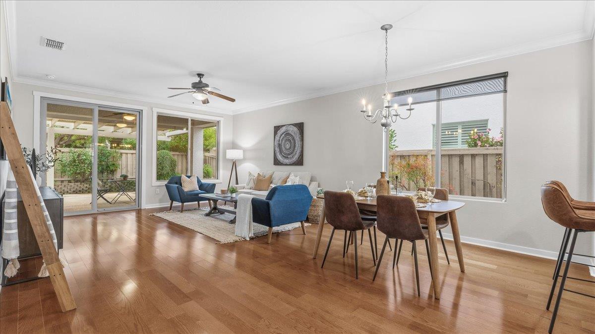 1181 Segolily Lane Lincoln, CA 95648 - Photo 11 of 31 a view of a dining room with furniture window and outside view