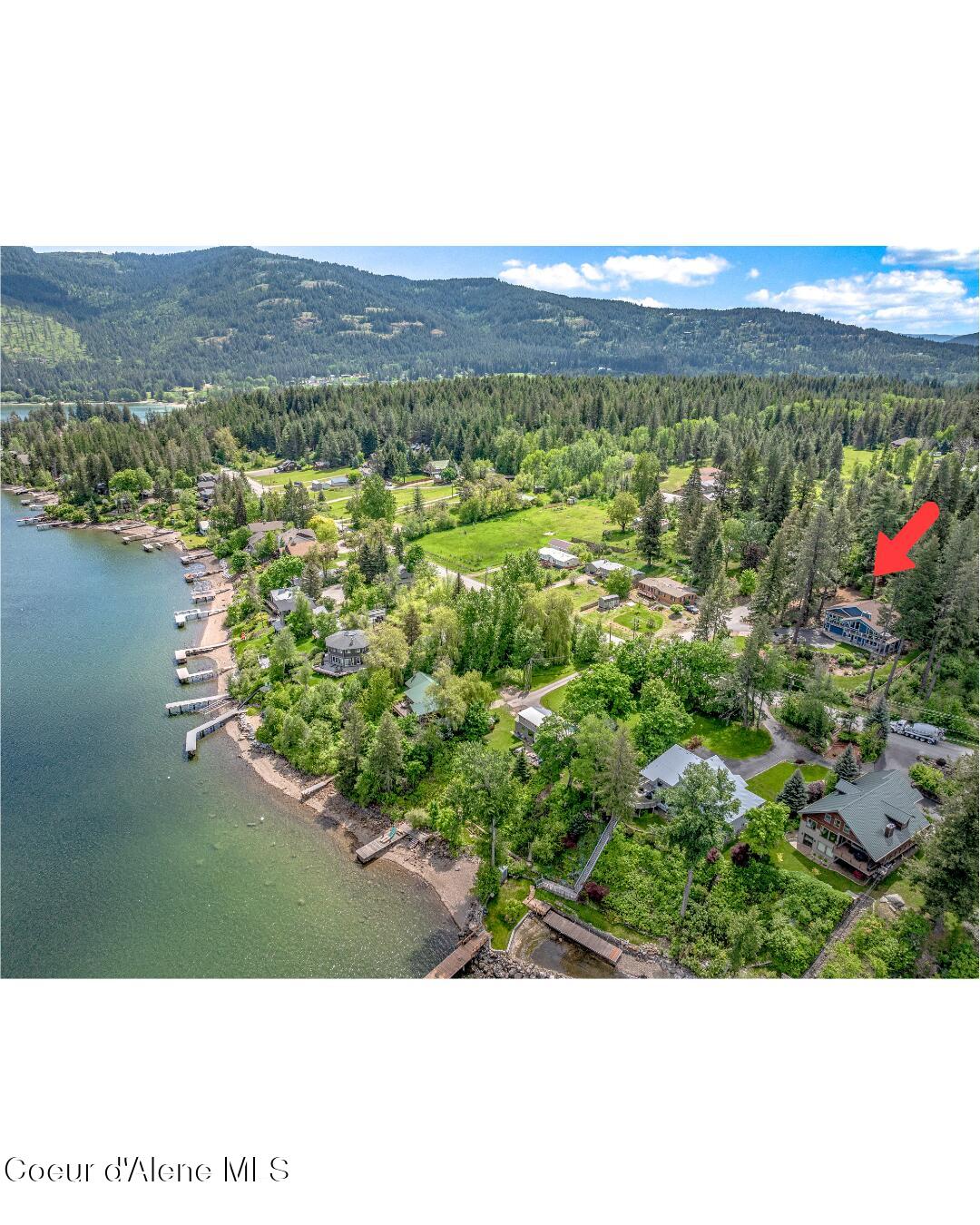 16 Hawkins Road Sagle, ID 83860 - Photo 53 of 110 Aerial View