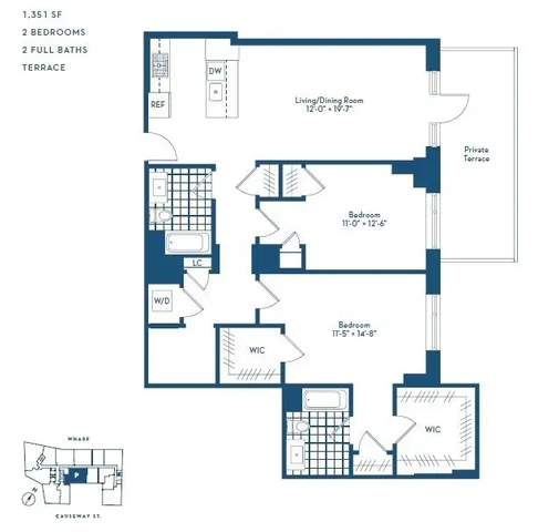 $1,349,000 | 100 Lovejoy Wharf, Unit 3P, Boston, MA 02114