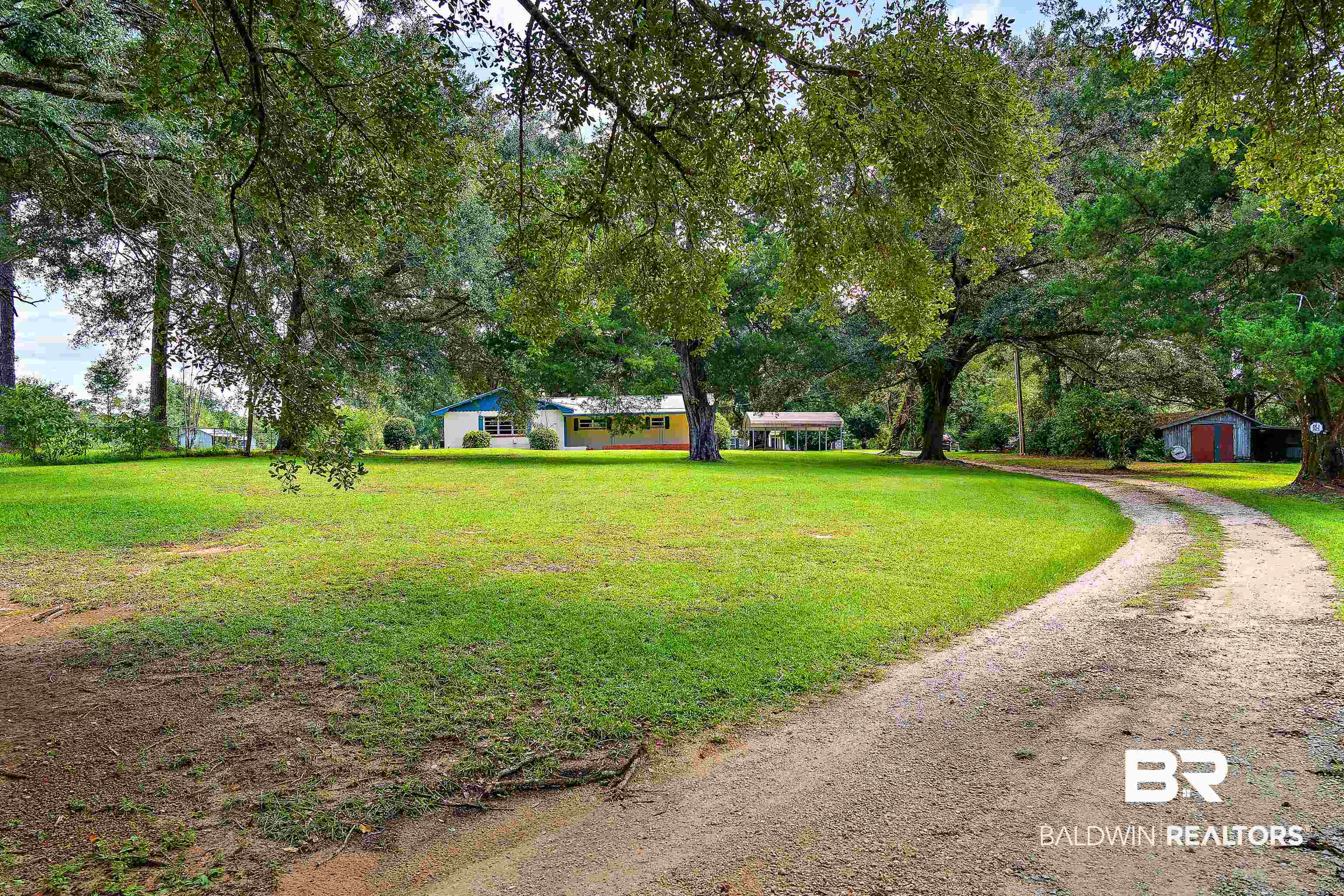 21708 Lawrence Road Fairhope, AL 36532 - Photo 6 of 39 View of yard