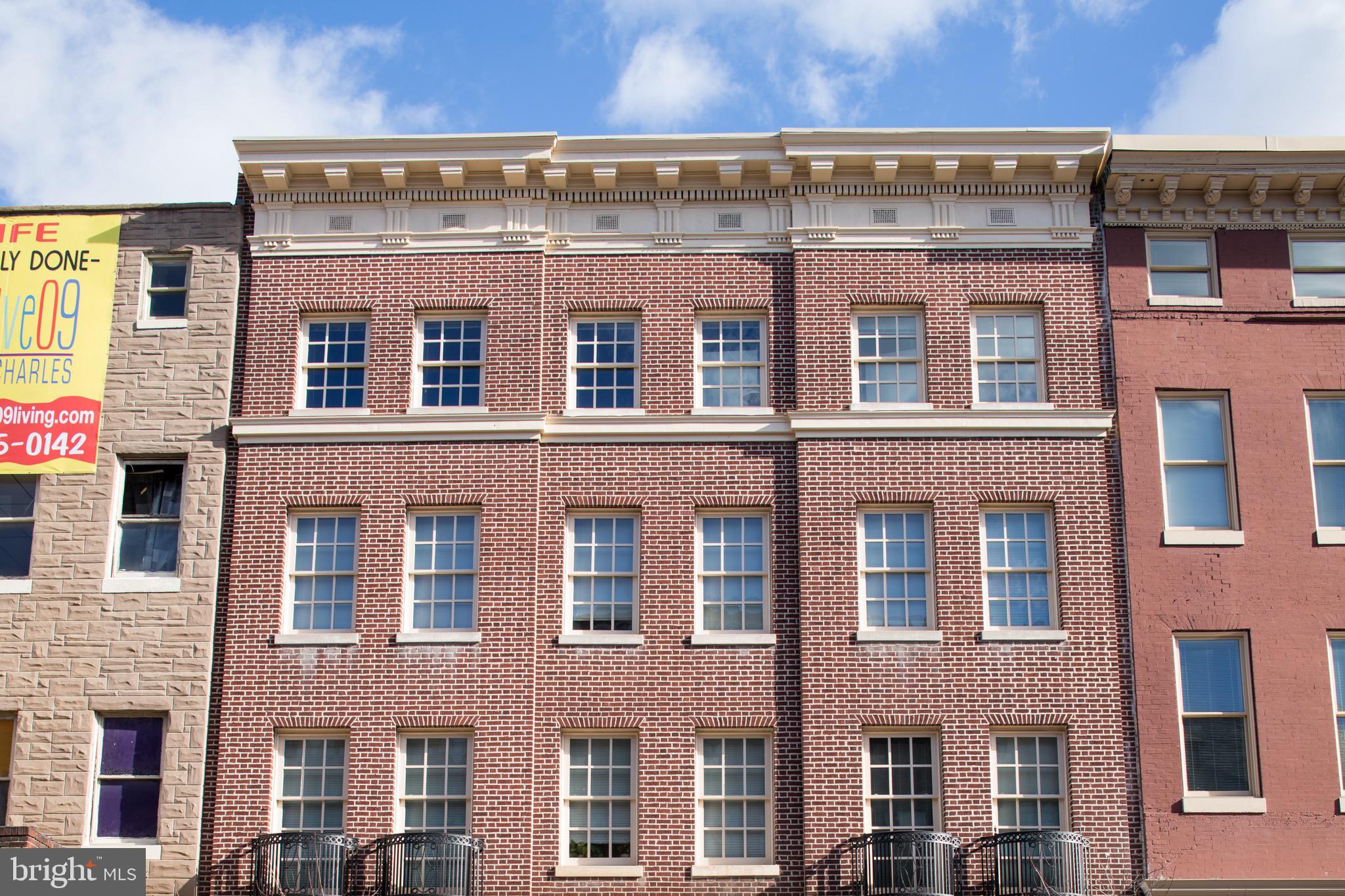 1201 North Charles Street, Unit 1BR Baltimore, MD 21201 - Photo 4 of 19 front view of a building