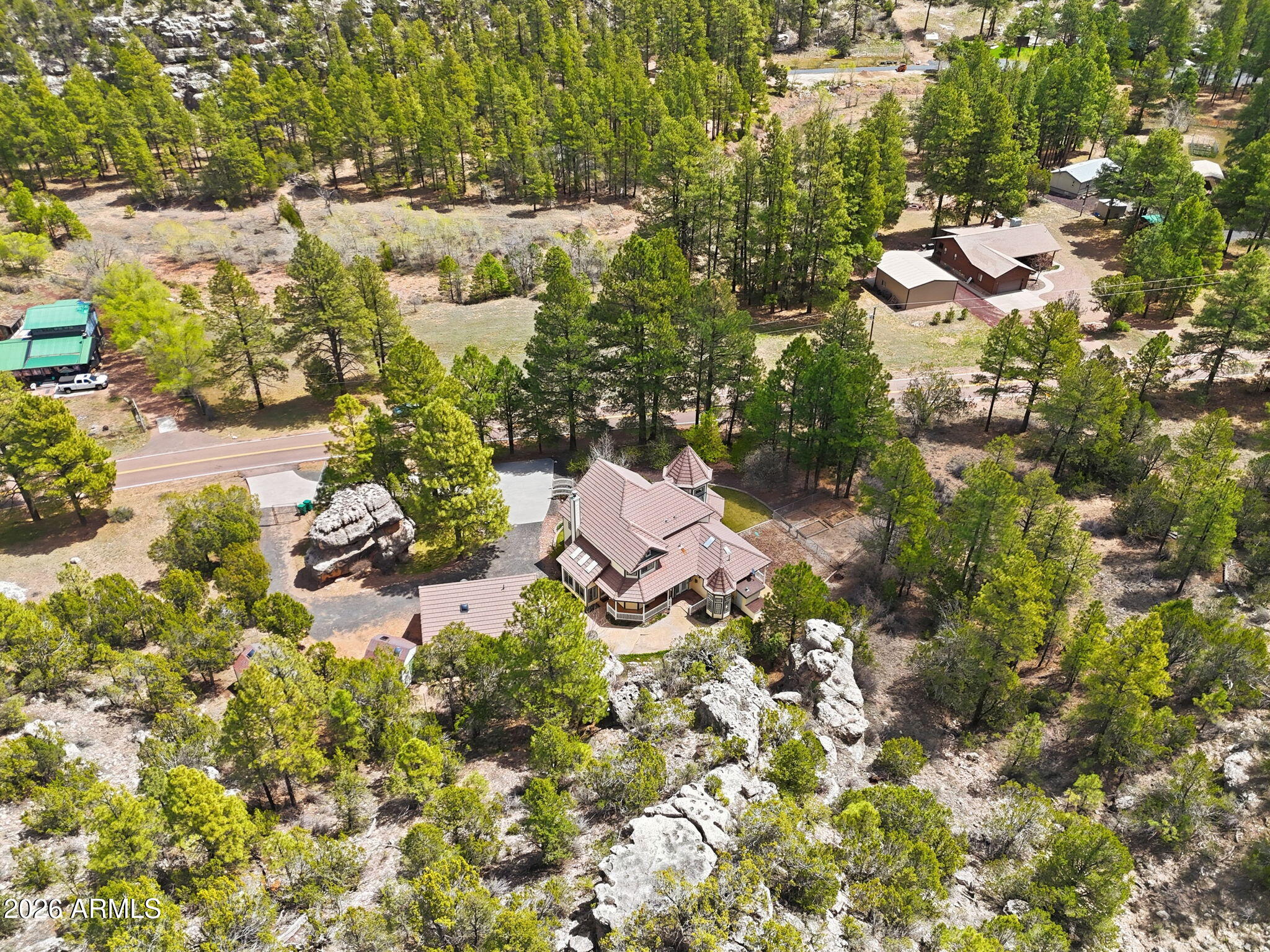 3318 Black Canyon Road Heber, AZ 85928 - Photo 70 of 80 Aerial of home