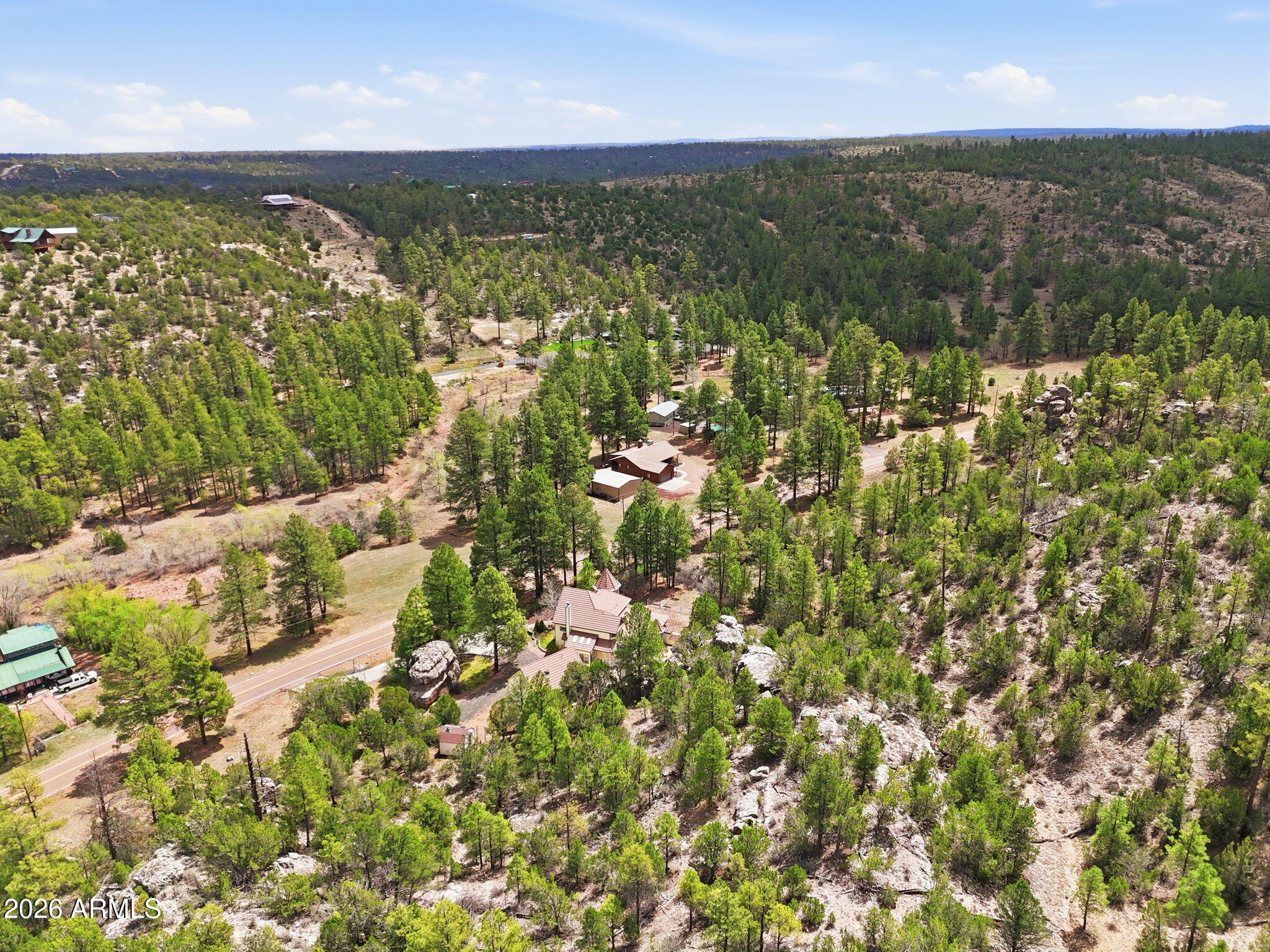 3318 Black Canyon Road Heber, AZ 85928 - Photo 75 of 80 Aerial of area