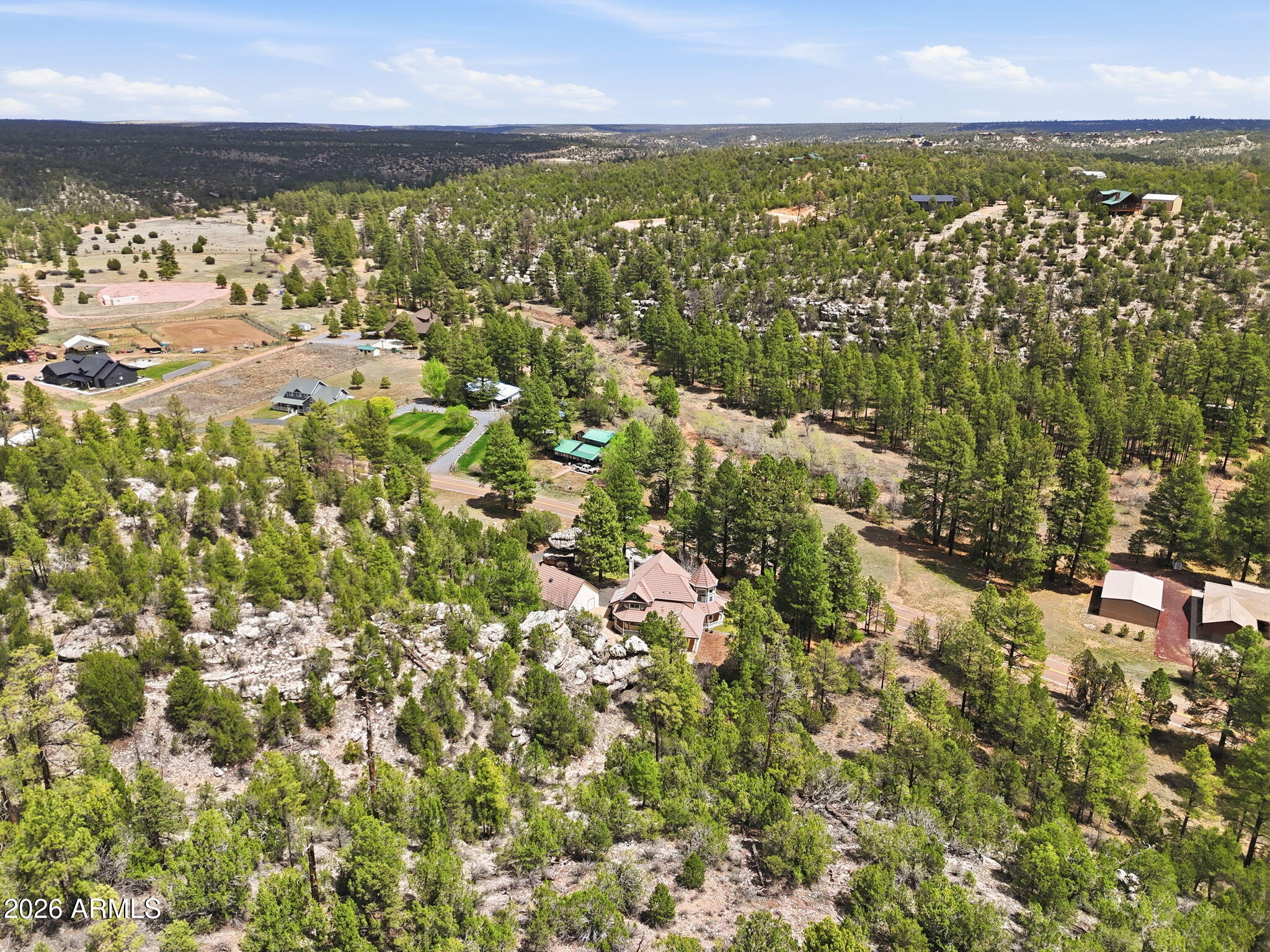 3318 Black Canyon Road Heber, AZ 85928 - Photo 78 of 80 Aerial of area