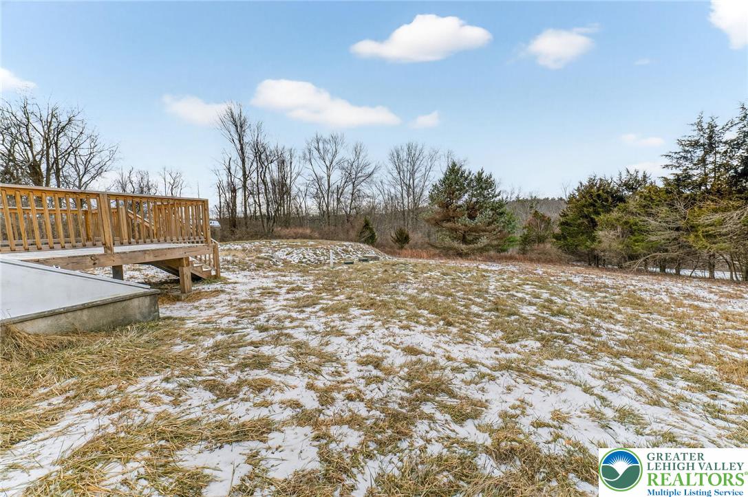 5693 Neola Road Stroudsburg, PA 18360 - Photo 29 of 30 a view of a backyard of a house