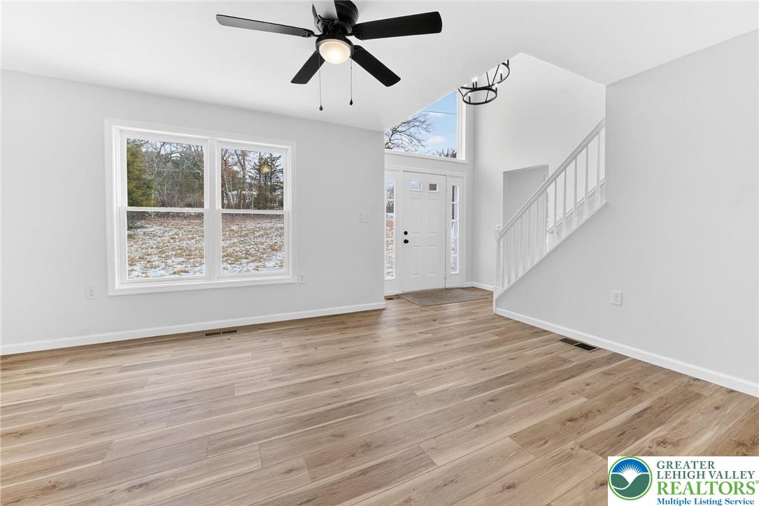 5693 Neola Road Stroudsburg, PA 18360 - Photo 4 of 30 a view of an entryway with wooden floor