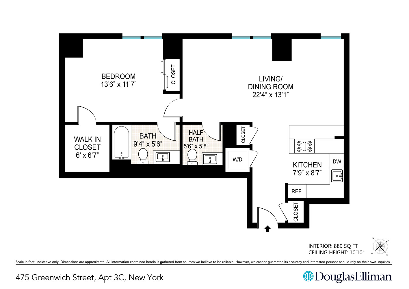 475 Greenwich Street, Unit 3C Manhattan, NY 10013 - Photo 6 of 6 unknown