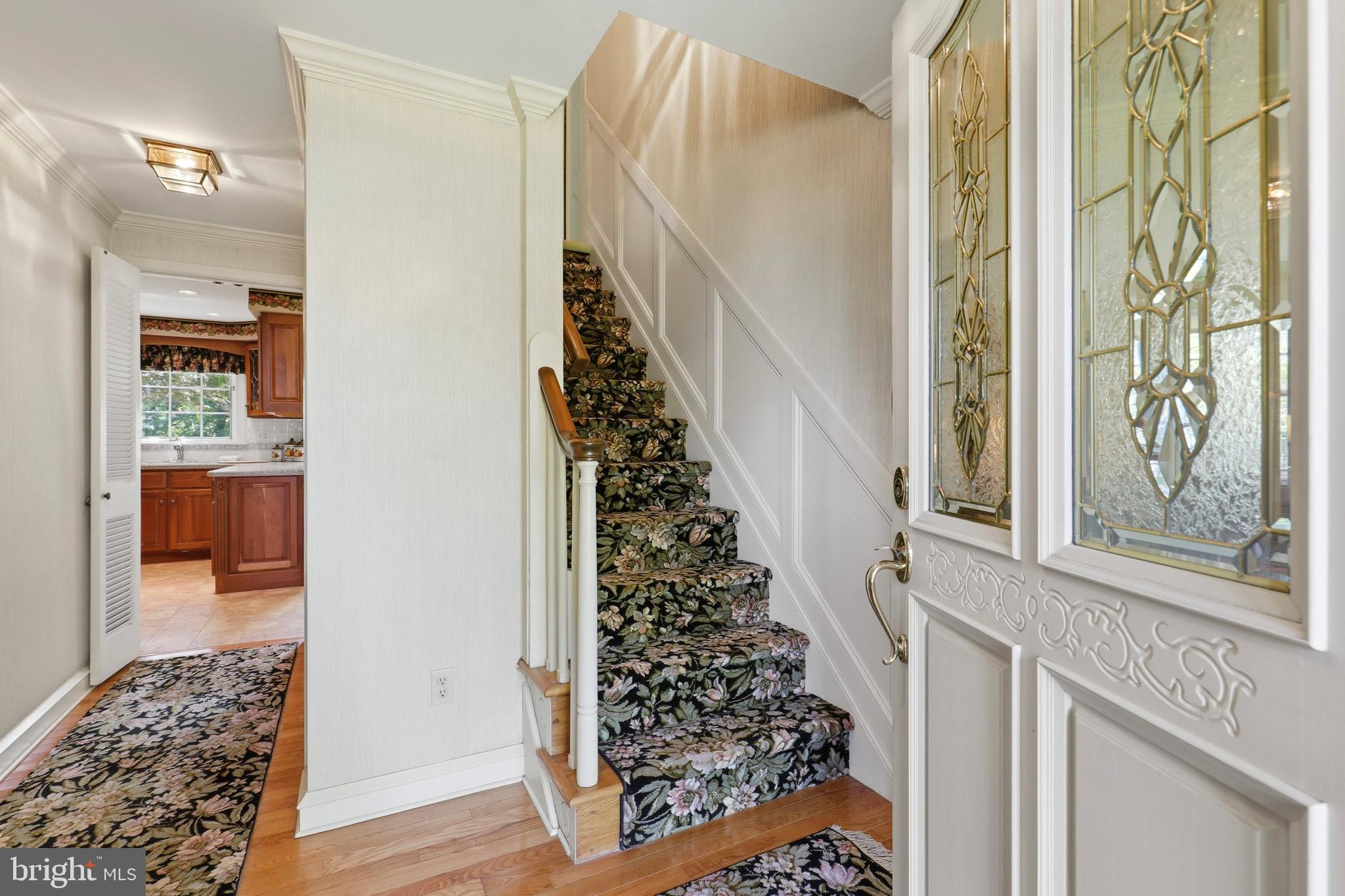 203 Fairway Road Ambler, PA 19002 - Photo 7 of 46 Foyer View to Kitchen and Second Floor