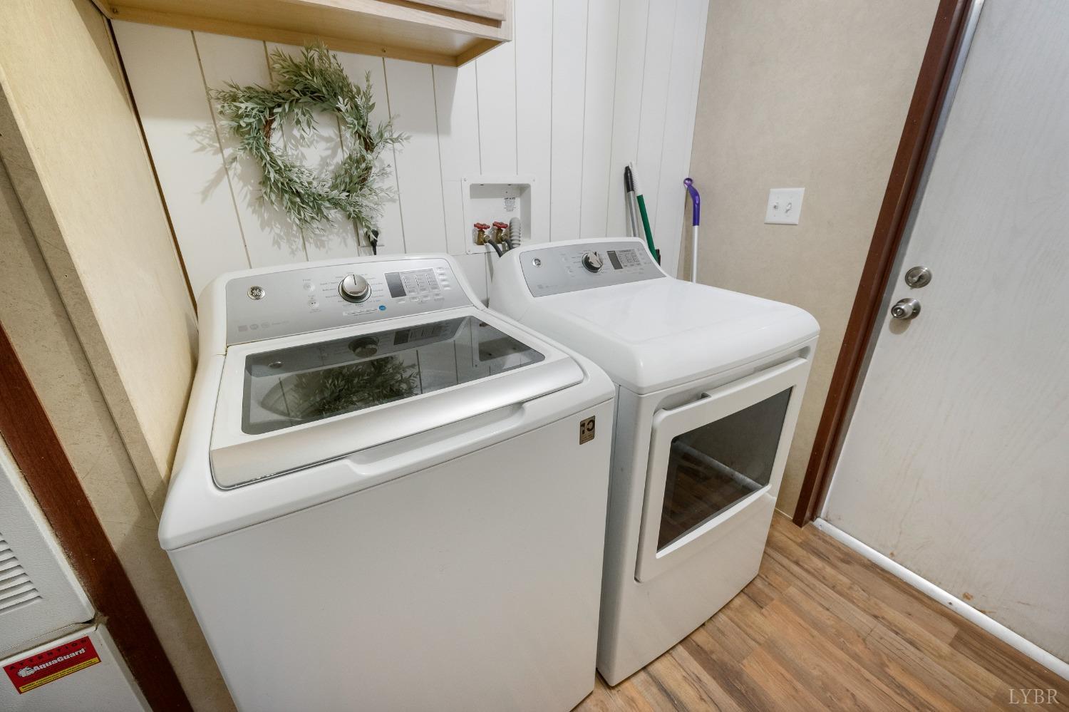 276 Beeks Lane Spout Spring, VA 24593 - Photo 10 of 29 a utility room with dryer and washer