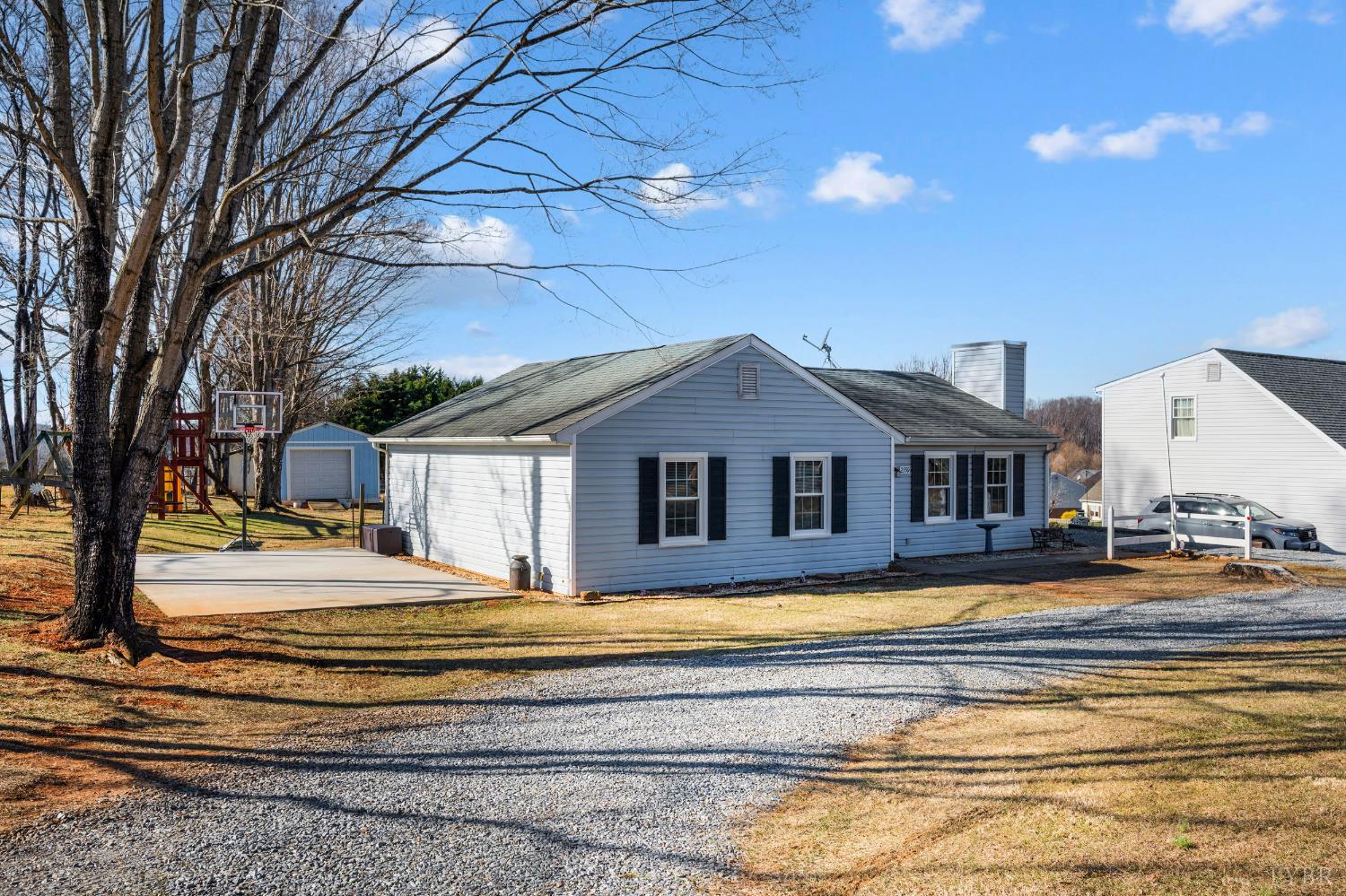 2550 Town Fork Road Evington, VA 24550 - Photo 2 of 42 a view of a house with swimming pool and sitting area