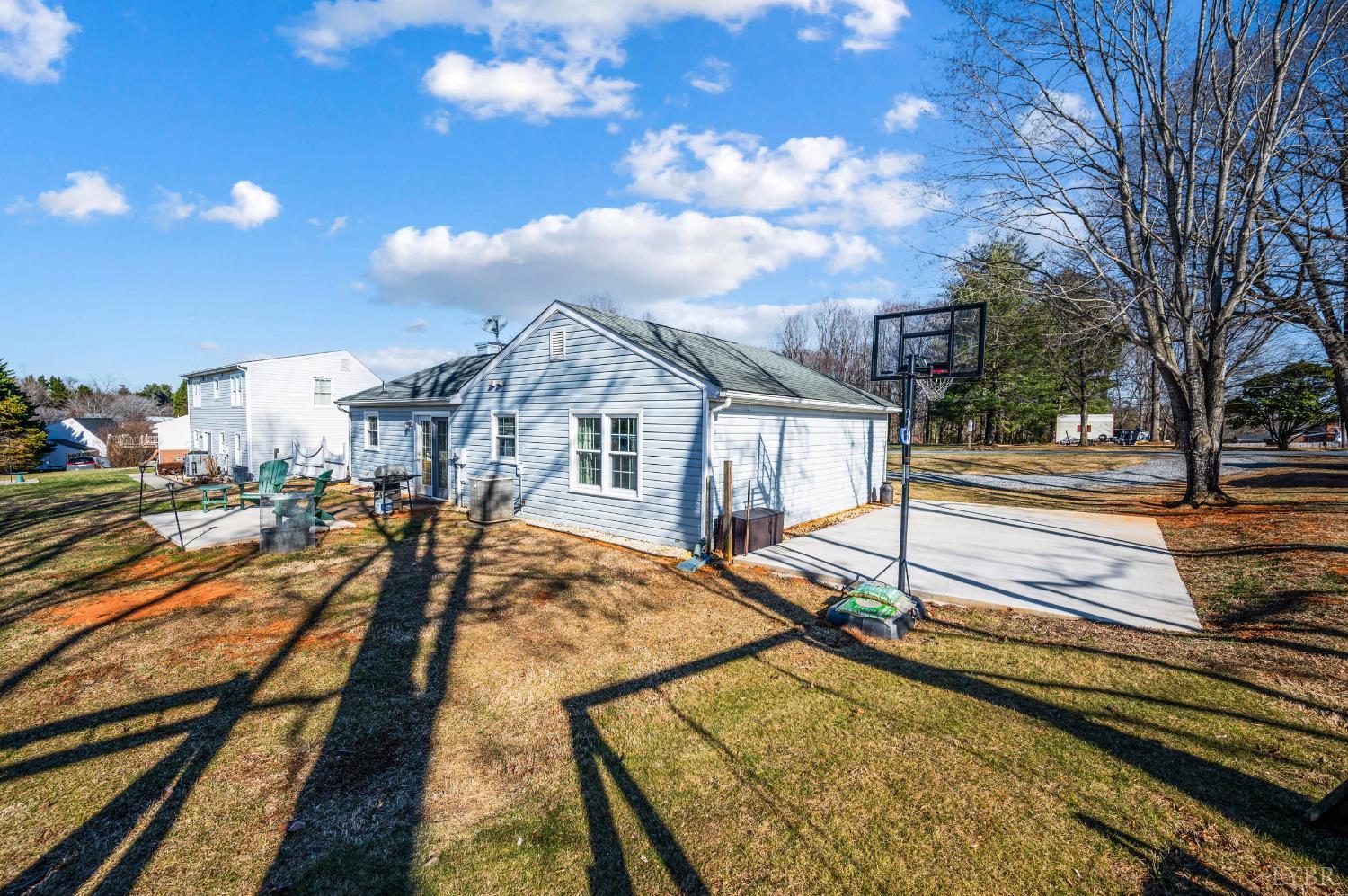 2550 Town Fork Road Evington, VA 24550 - Photo 25 of 42 a view of a house with yard and sitting area