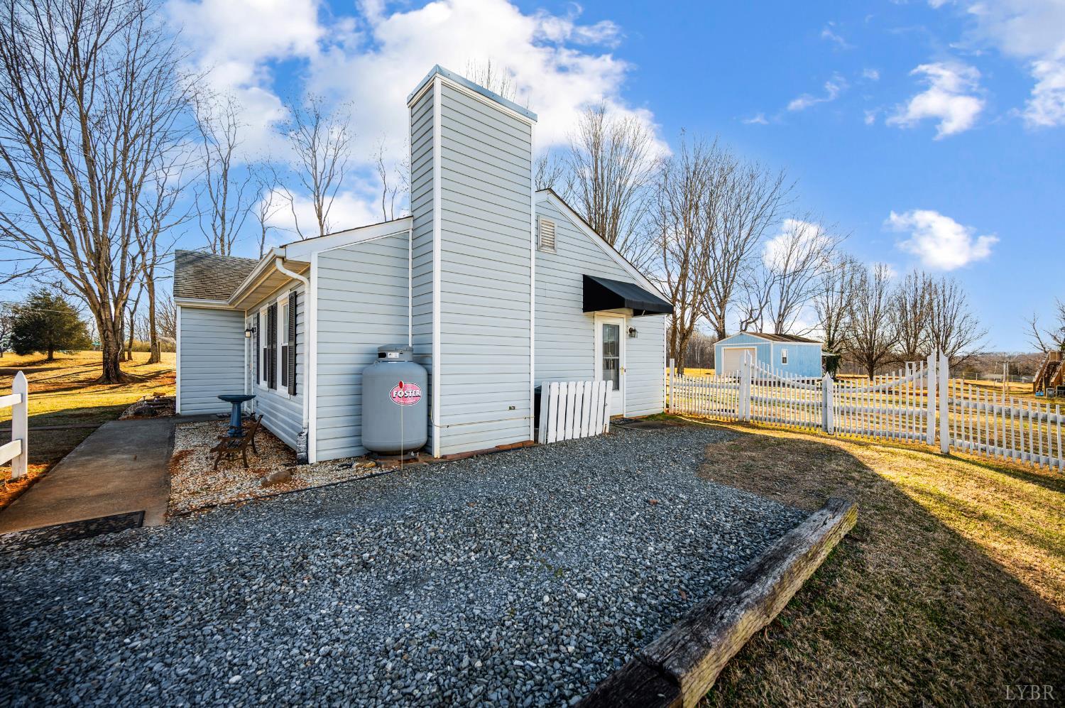 2550 Town Fork Road Evington, VA 24550 - Photo 42 of 42 a view of a back yard of the house