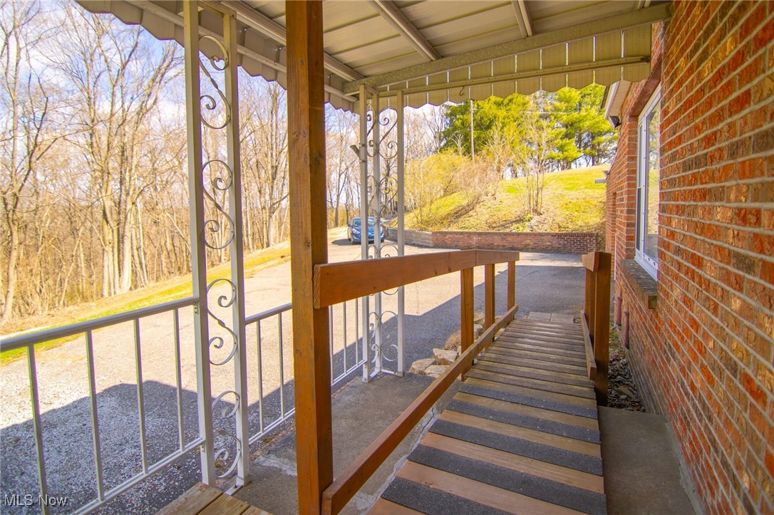 56260 Davis Road Bellaire, OH 43906 - Photo 11 of 44 View of wooden deck