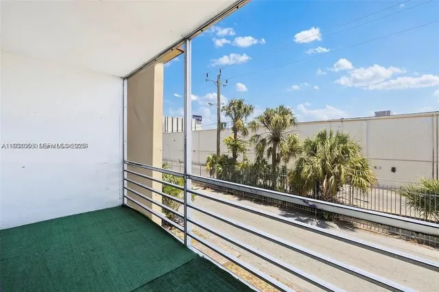 a view of outdoor space with seating area