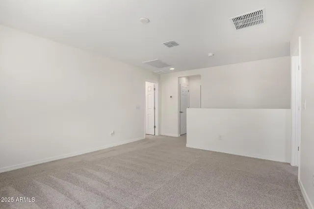 a view of empty room