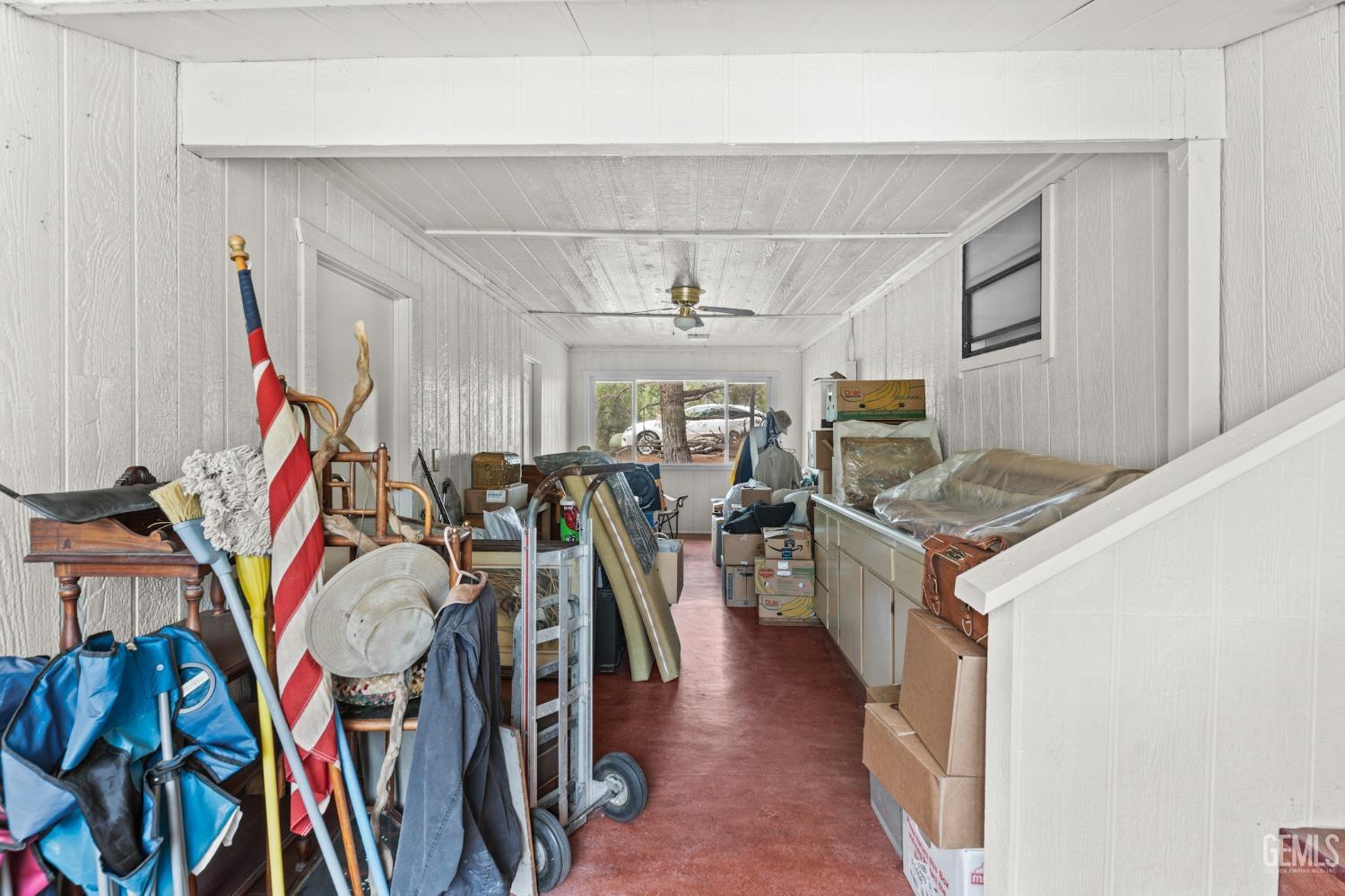 Undisclosed Address Caliente, CA 93518 - Photo 33 of 38 a view of a storage and utility room with lots of gym equipment