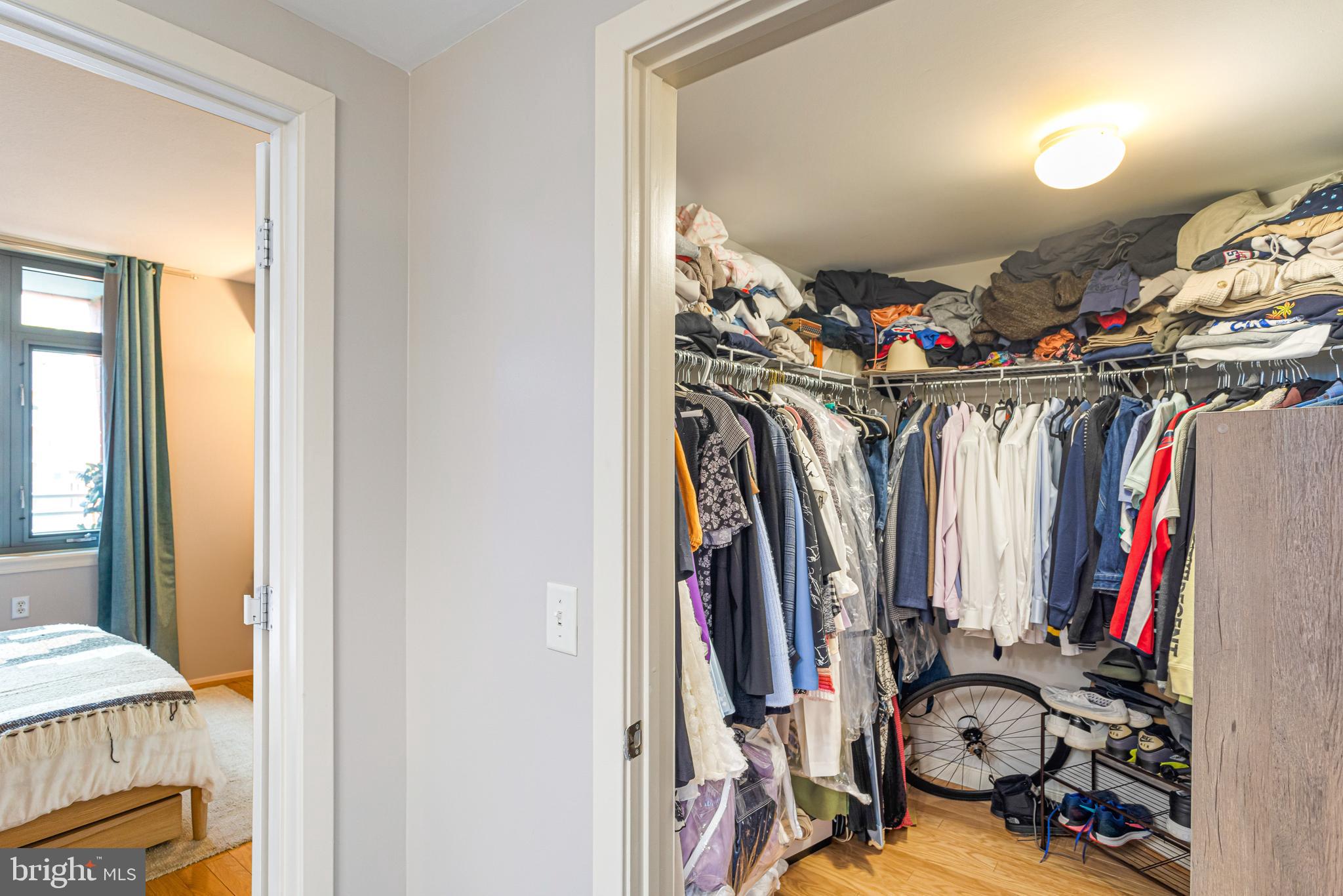 1117 10th Street Northwest, Unit 804 Washington, DC 20001 - Photo 25 of 46 a view of a closet with storage