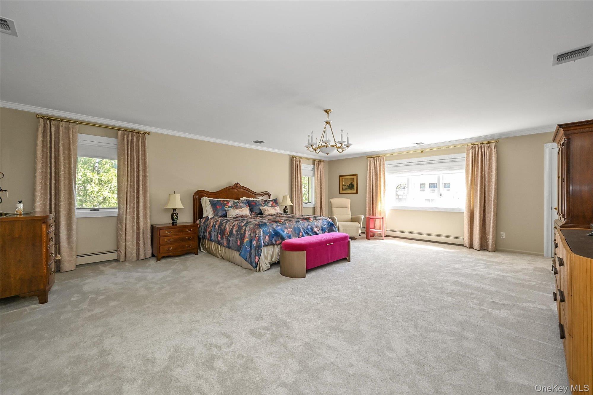 85 Meadow Woods Road Great Neck, NY 11020 - Photo 12 of 25 This primary bedroom features three walk-in closets and a private ensuite bathroom.