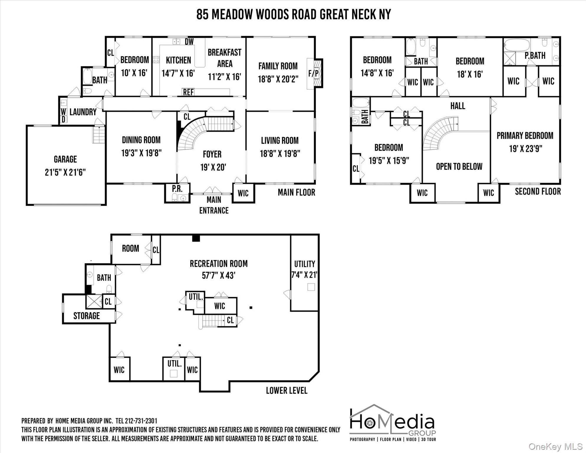 85 Meadow Woods Road Great Neck, NY 11020 - Photo 25 of 25 Floor plans including basement