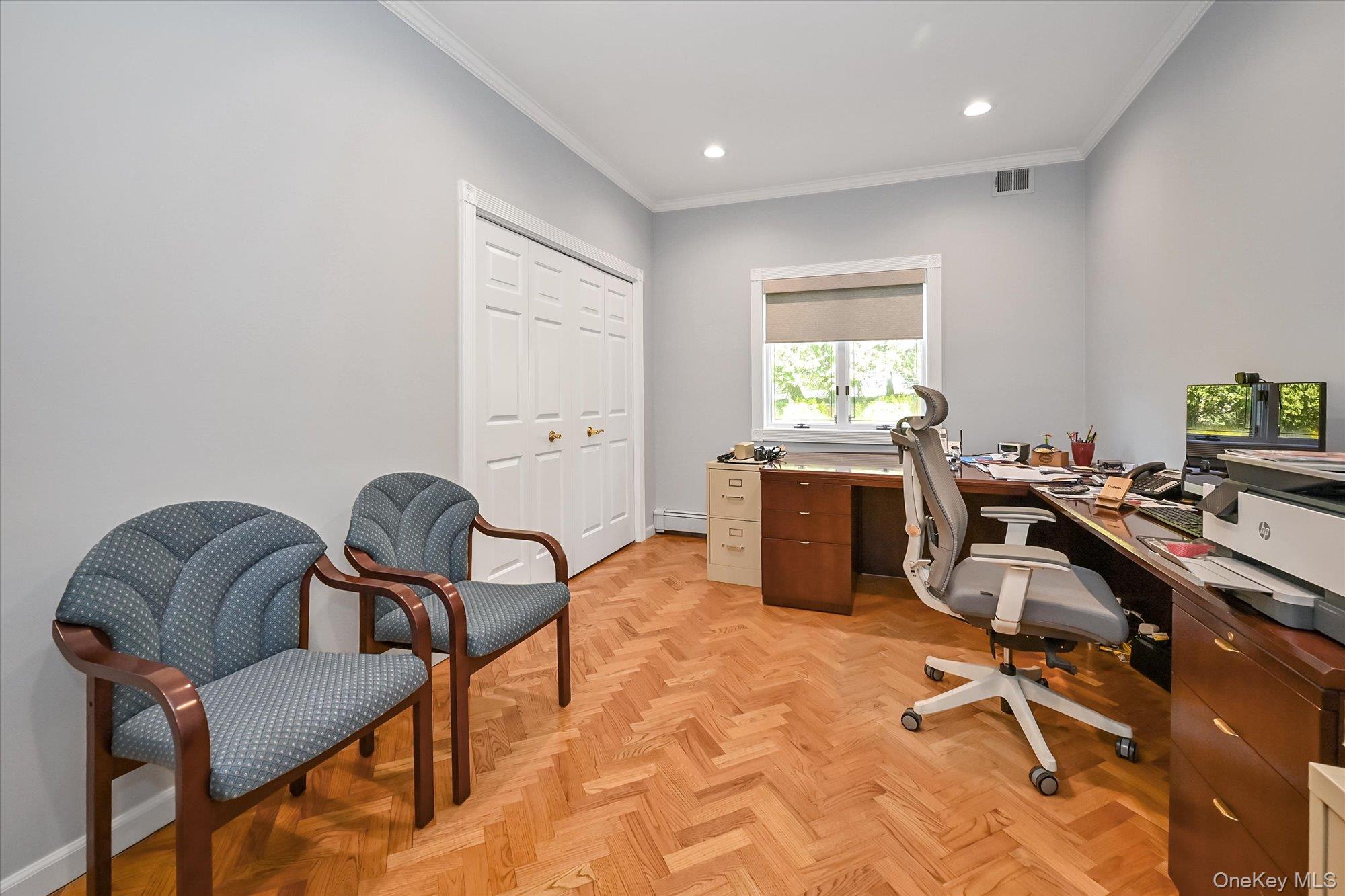 85 Meadow Woods Road Great Neck, NY 11020 - Photo 10 of 25 This bedroom is on the first floor and can double as a home office.