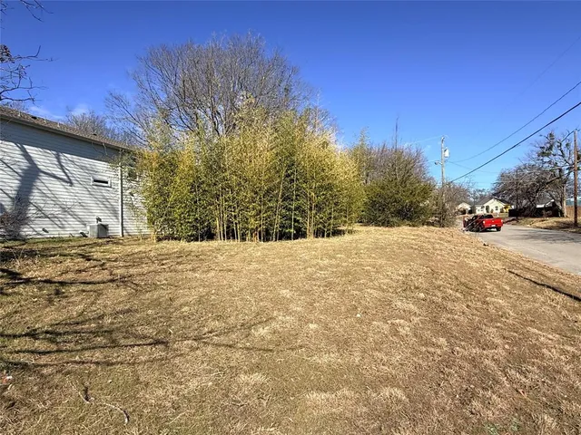 a view of road and with trees