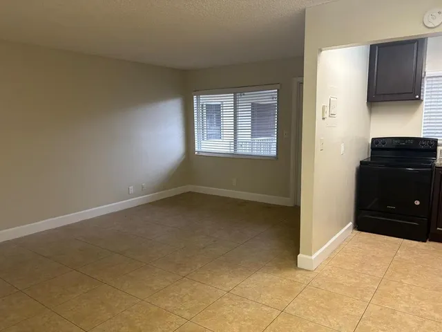 a view of a closet in a room