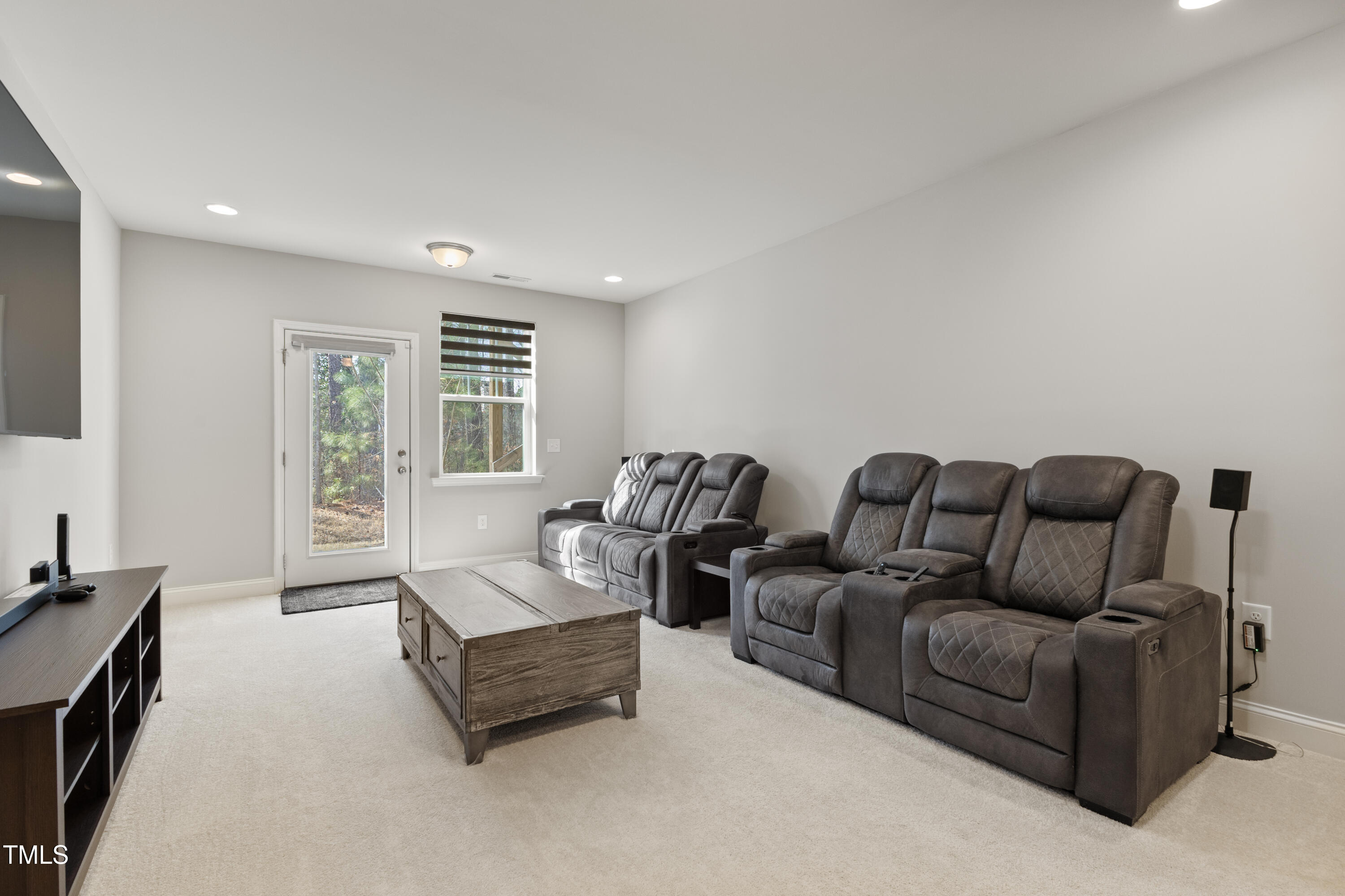 629 Newlyn Drive Raleigh, NC 27606 - Photo 27 of 39 Basement Family Room