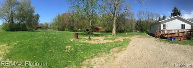 View facing Northwest from the Driveway.  