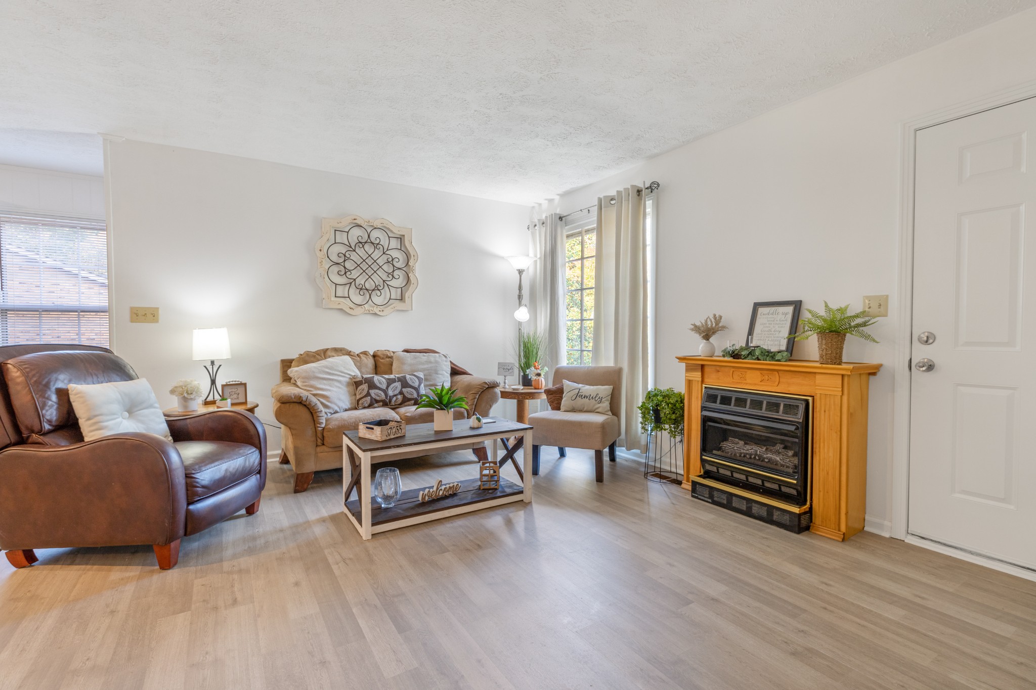 110 Nottingham Road Dickson, TN 37055 - Photo 8 of 34 a bedroom with furniture and wooden floor