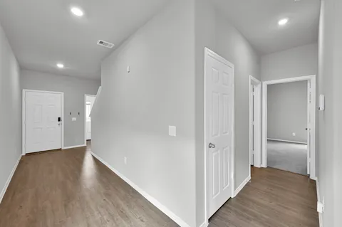 wooden floor in an empty room with wooden floor