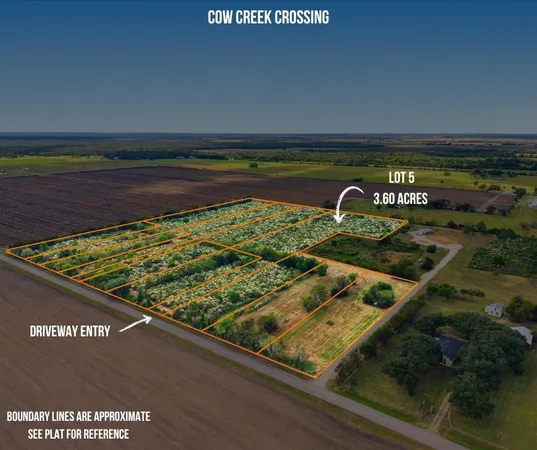 $194,250 | Lot 5 Cow Creek Road, Damon, TX 77430