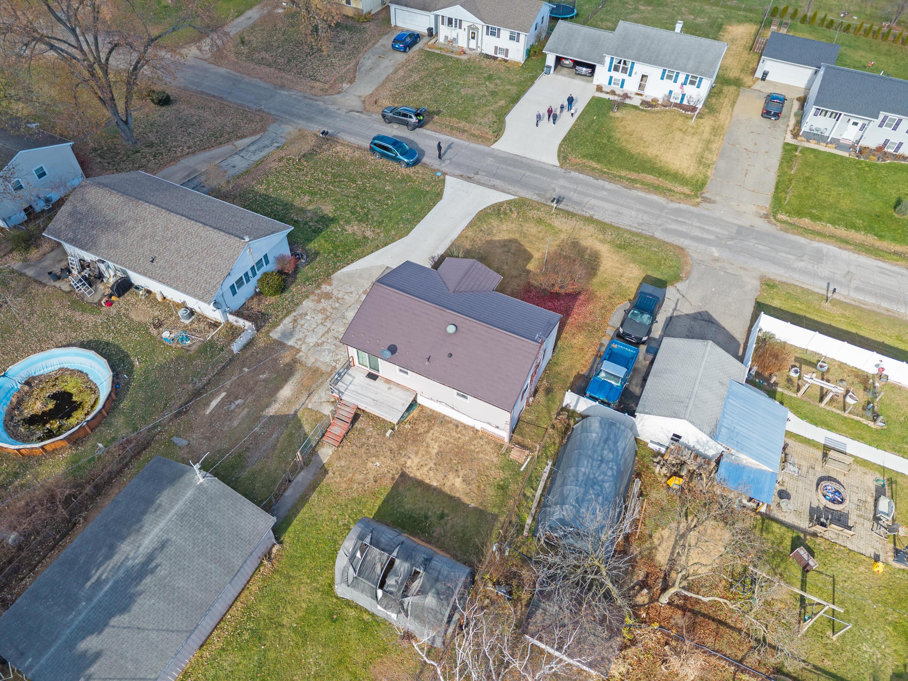 5641 Larch Drive Jackson, MI 49201 - Photo 28 of 33 Arial - Rear