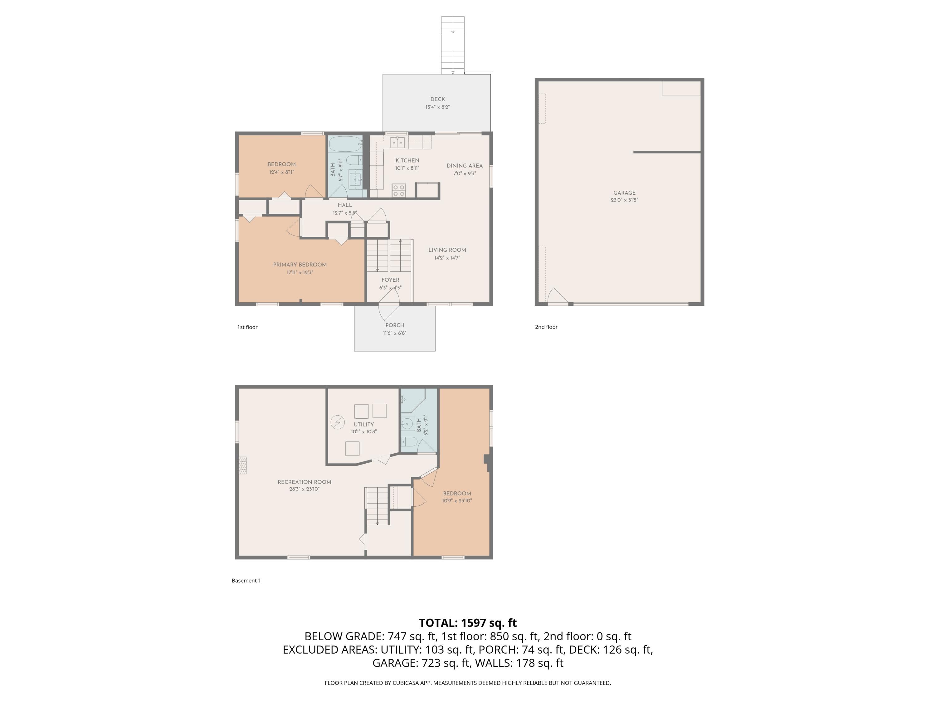 5641 Larch Drive Jackson, MI 49201 - Photo 30 of 33 Full Floorplan