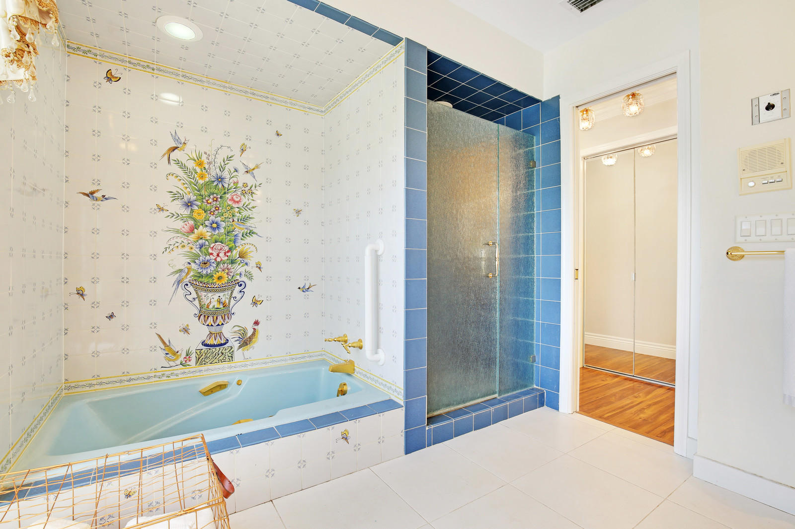 7630 Marbella Terrace Boca Raton, FL 33433 - Photo 18 of 27 a bathroom with a bathtub and a shower