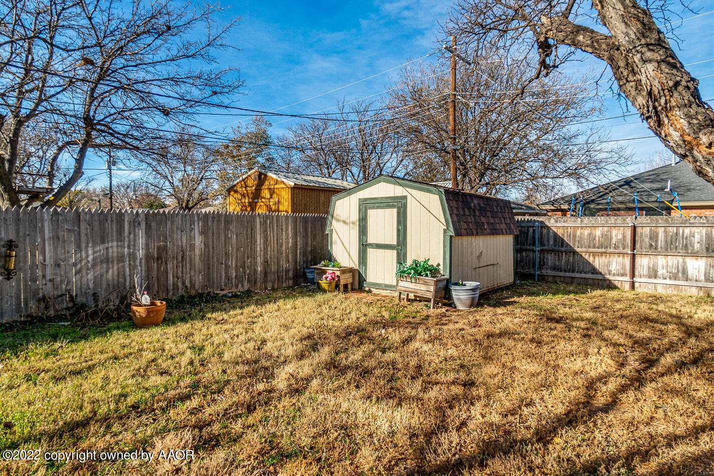 3700 Kingston Road Amarillo, TX 79109 - Photo 24 of 26 Backyard