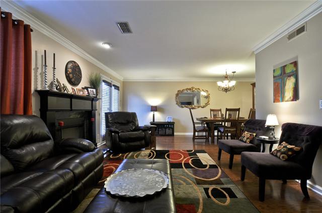 Another View of living room into dining area