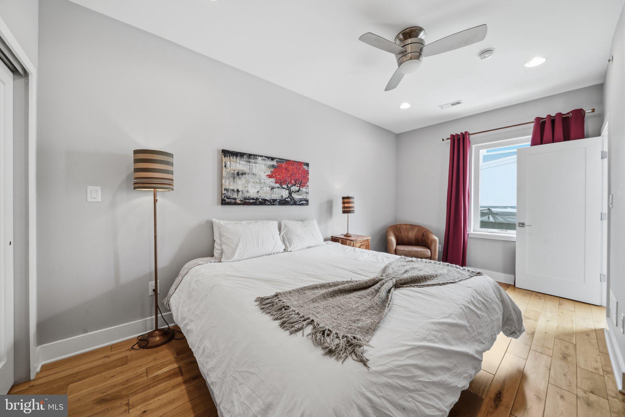 237 West Thompson Street Philadelphia, PA 19122 - Photo 28 of 35 Serene bedroom with modern accents.