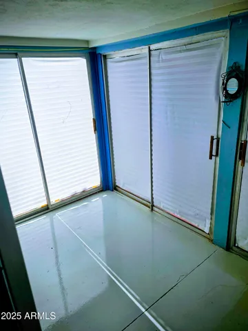 a view of front door