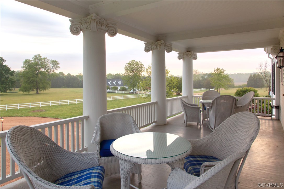 4750 Warner Hall Road Gloucester, VA 23061 - Photo 11 of 49 a view of a dining room with furniture window and outside view