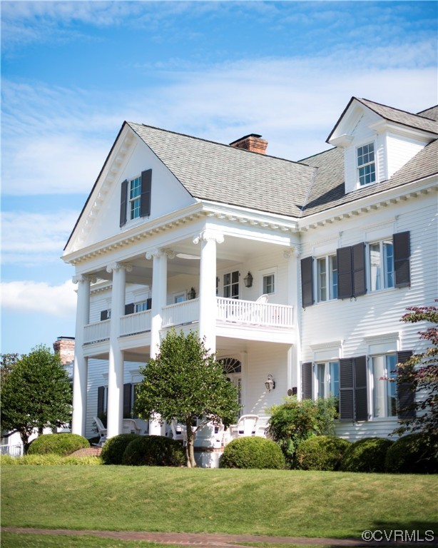 4750 Warner Hall Road Gloucester, VA 23061 - Photo 47 of 49 a front view of a house with a yard