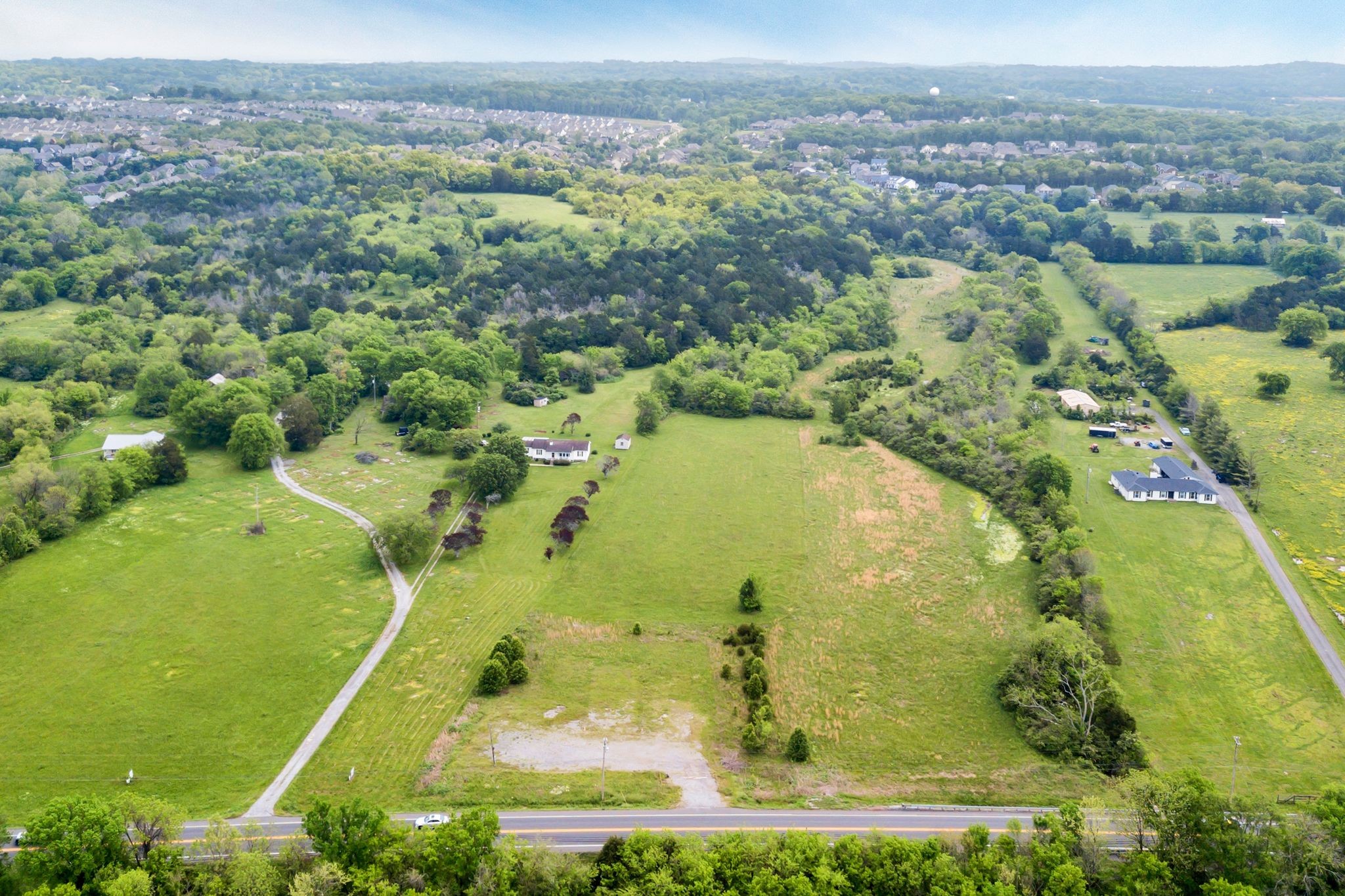 0 Nolensville Road Brentwood, TN 37027 - Photo 2 of 27 an aerial view of ocean with residential houses