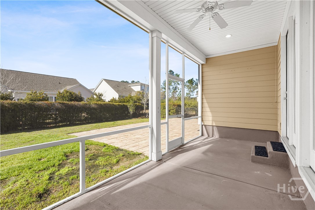 5 Ashstead Lane Pooler, GA 31322 - Photo 34 of 39 Screened porch
