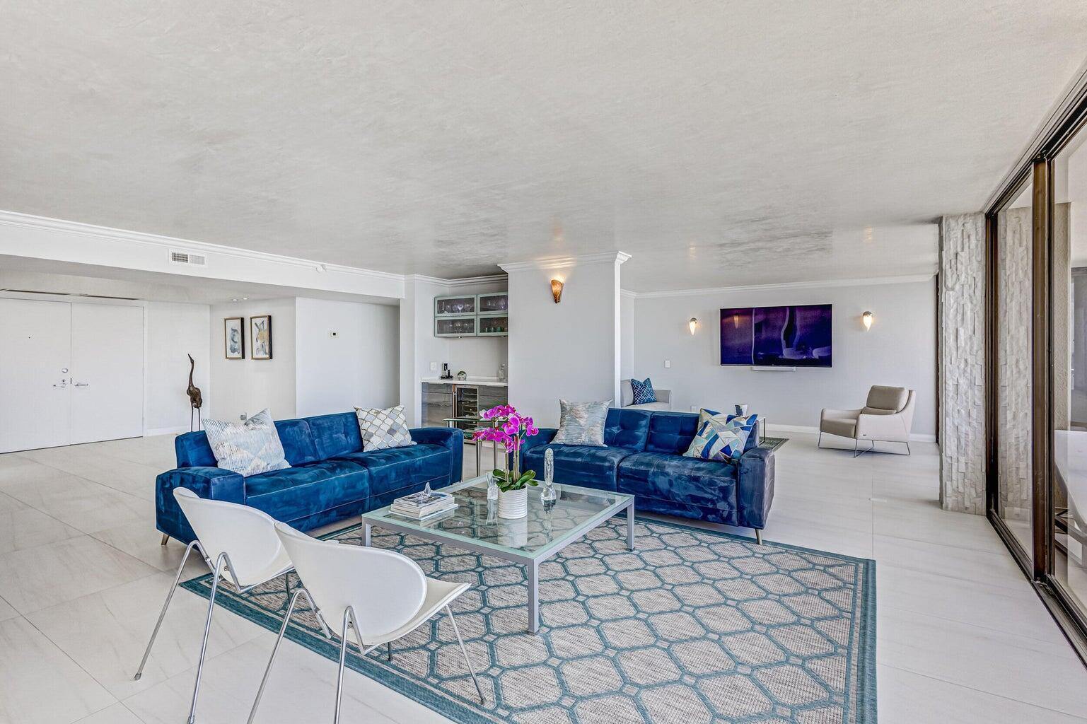 5280 North Ocean Drive, Unit 12F Riviera Beach, FL 33404 - Photo 5 of 66 LIVING ROOM