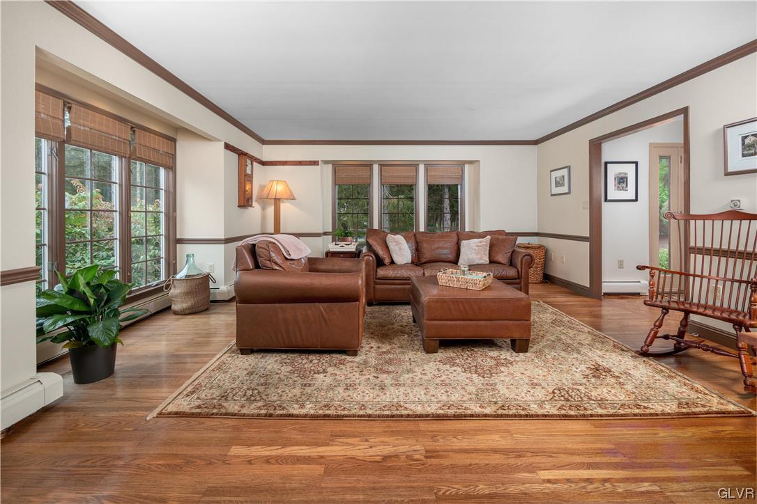 144 Devonshire Drive Stroudsburg, PA 18360 - Photo 17 of 34 a living room with furniture and a large window