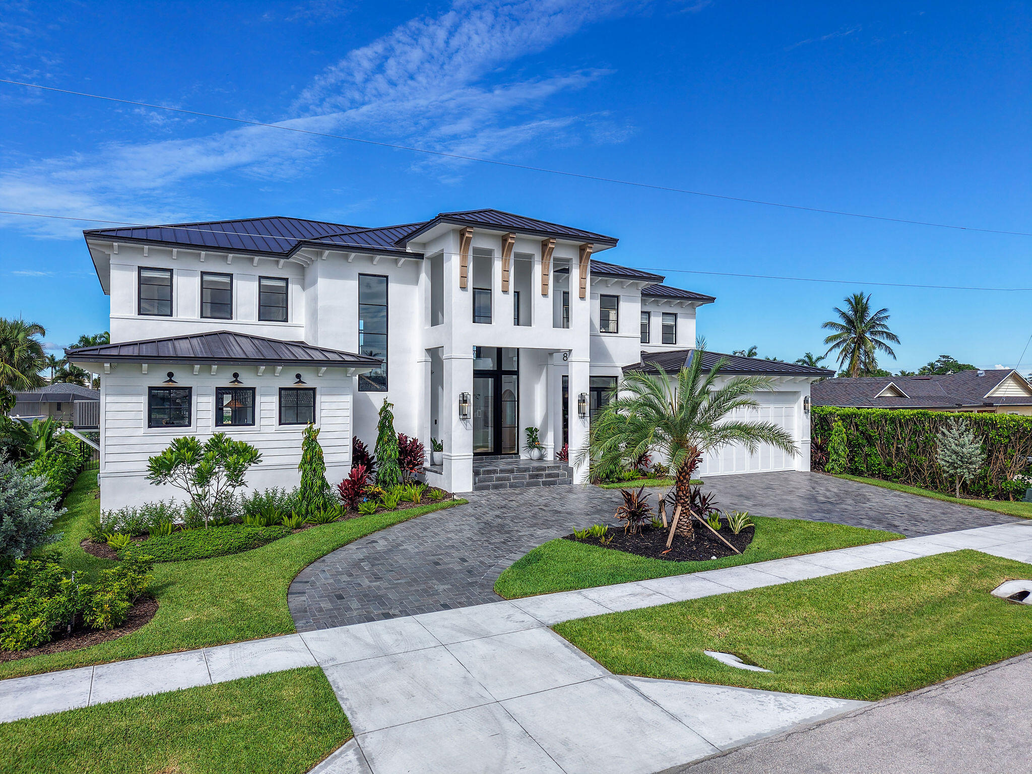 839 Chestnut Court Marco Island, FL 34145 - Photo 61 of 88 Drone view of front elevation