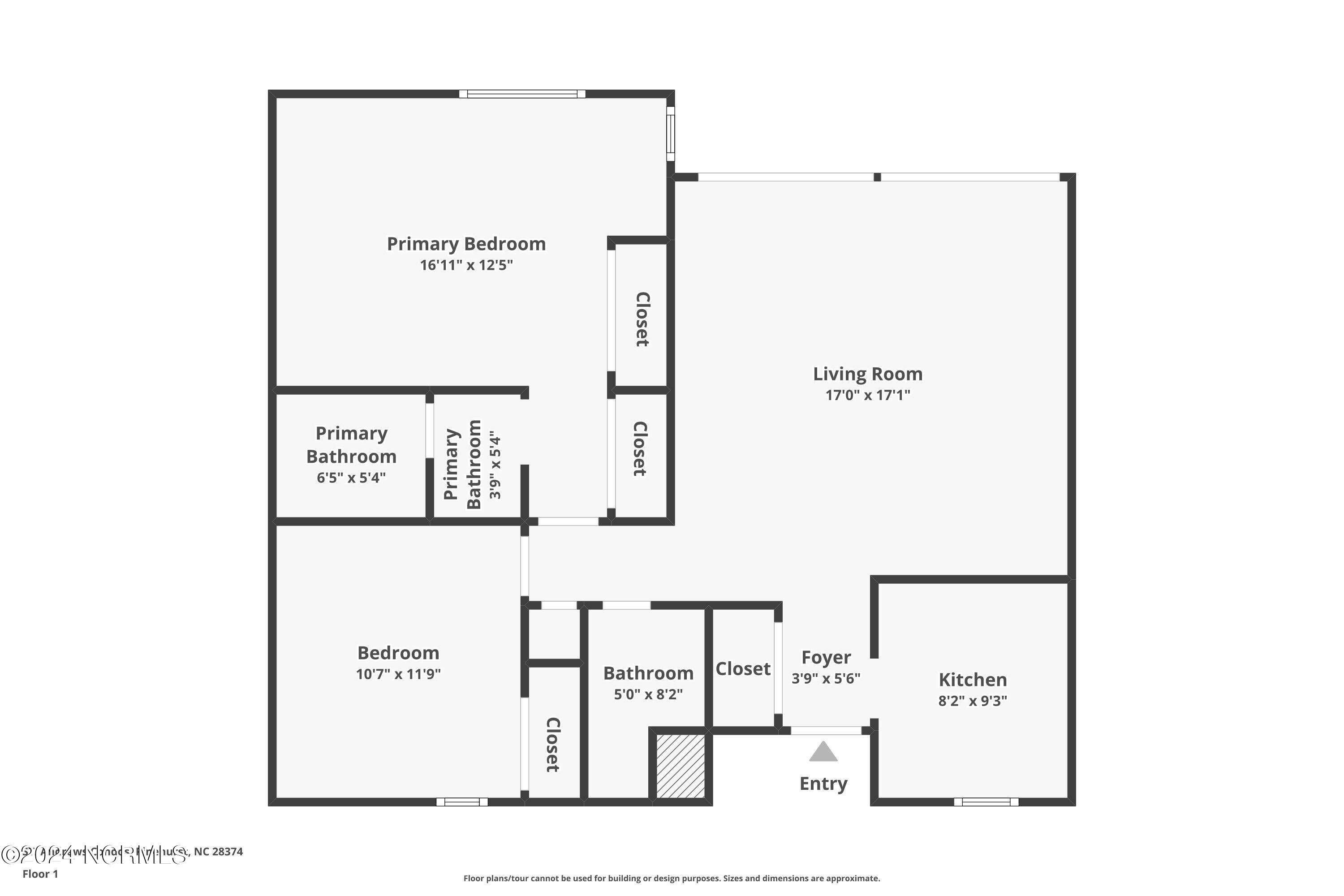 10 Pine Tree Road, Unit 131 Pinehurst, NC 28374 - Photo 45 of 45 Floorplan
