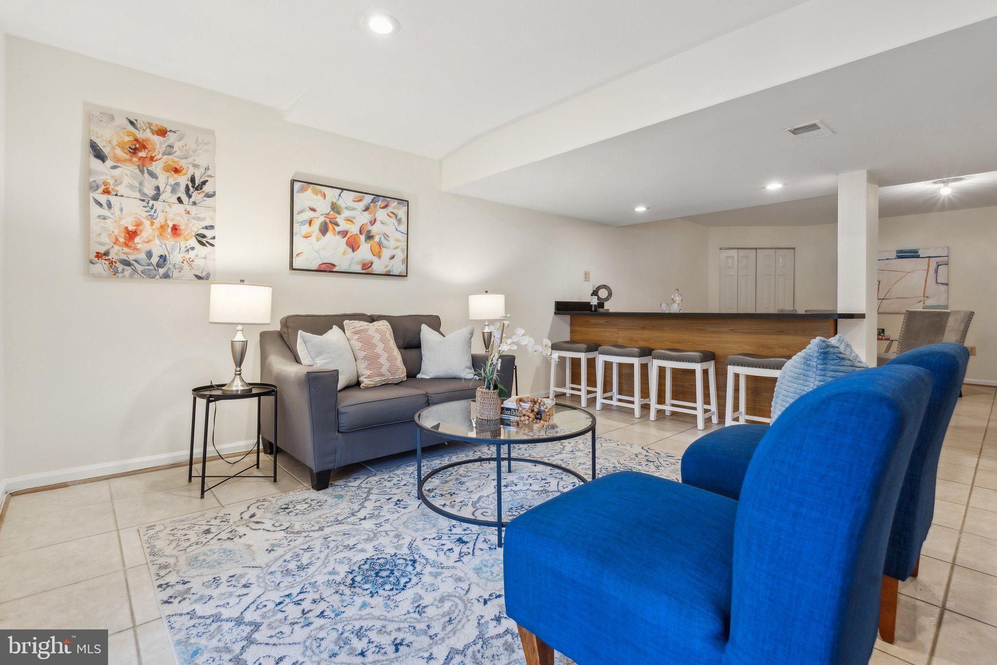 7708 Brickyard Road Potomac, MD 20854 - Photo 32 of 45 Lower level main living area