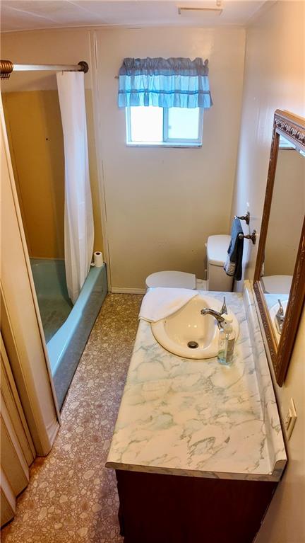 316 Fox Road Charleroi, PA 15022 - Photo 10 of 19 a bathroom with a sink and a mirror