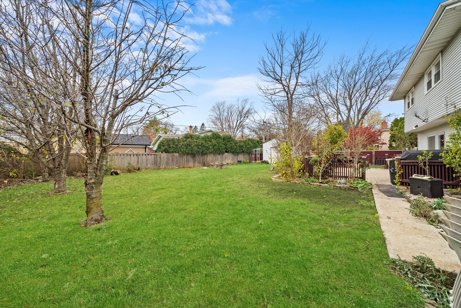 912 Sumac Lane Mount Prospect, IL 60056 - Photo 29 of 41 a view of a yard with plants and trees