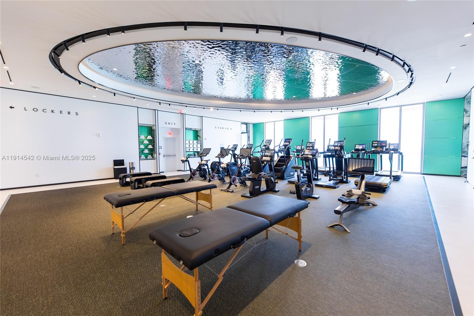 17901 Collins Avenue, Unit TS3405/07 Sunny Isles Beach, FL 33160 - Photo 31 of 47 a view of a room with gym equipment